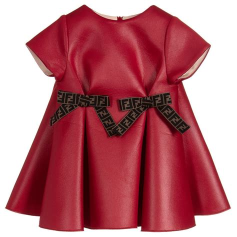 girls fendi dresses|fendi raincoat child.